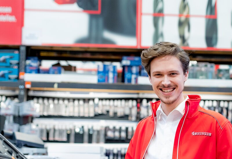 Traineeprogramme bei BAUHAUS Trainee im BAUHAUS Fachcentrum